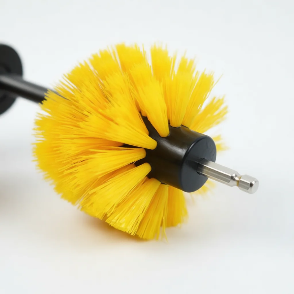 Replacement Drill Brush Attachment Set For Power Scrubber Cleaning Grout Tile Carpet Floor Kitchen Bathroom Fast Scrub