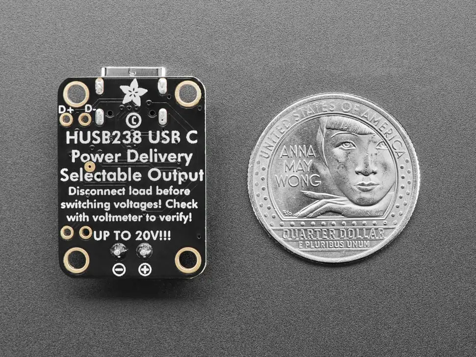 5991 USB Type C Power Delivery Dummy I2C or Switchable Breakout Boards Interface Development Tools