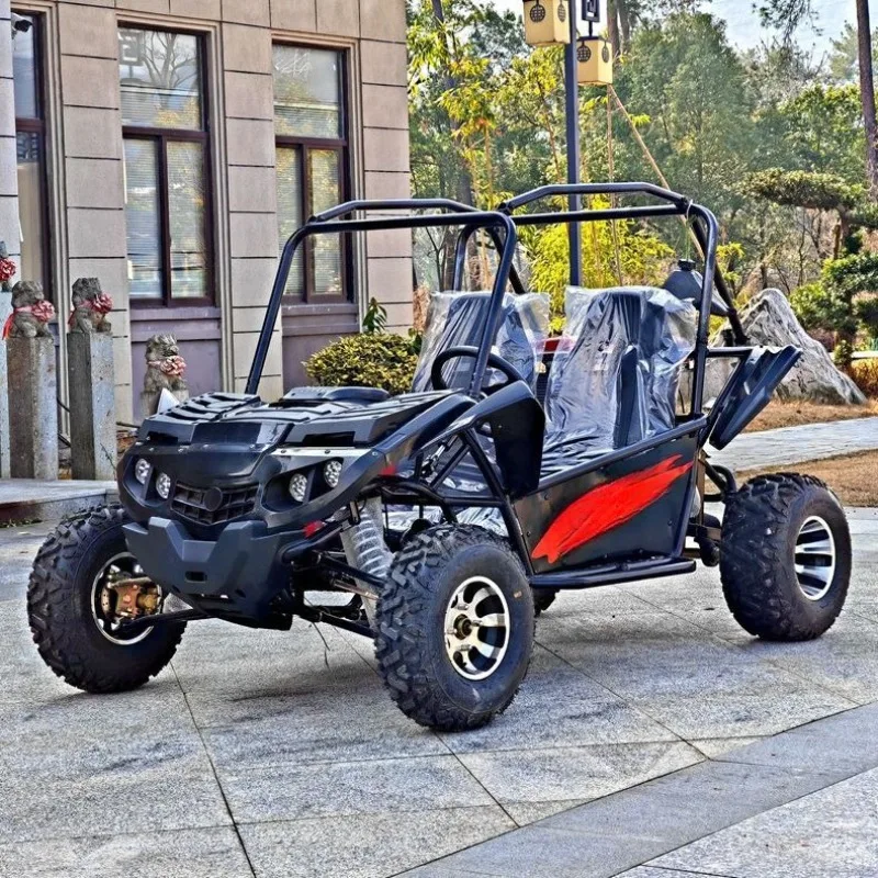 All-terrain electric four-wheel ATV adult double mountain off-road motorcycle venue scenic spot kart