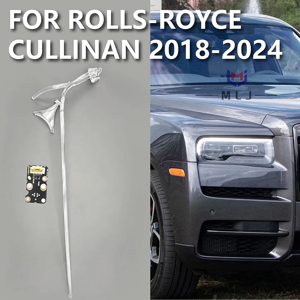 Light Guide Tube Strips Angel Eyes DRL Light Source Chips Boards For Rolls‑Royce Cullinan 2020‑2024 Headlight Replacement Parts