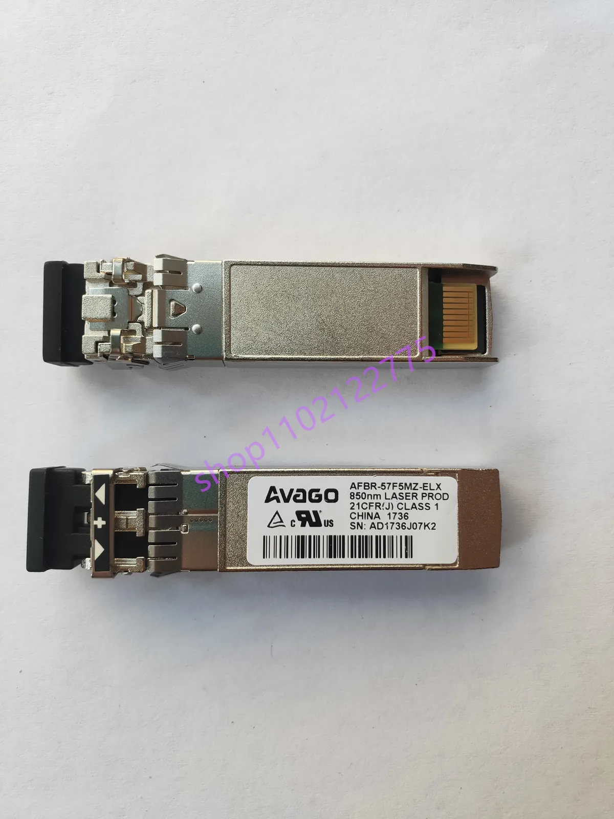 

EMULEX 16GB Port Hba Module Sfp AFBR-57F5MZ-ELX 850NM 300M Emulex LPe16002 LPE16000 LPe16002B-M6 Lpe31002 Fiber Module Sfp