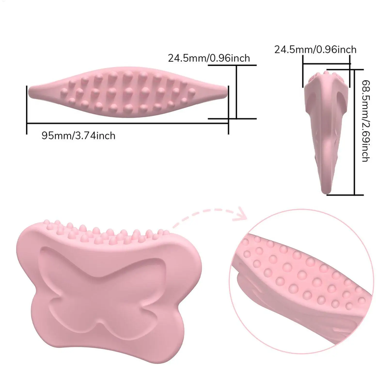 Skrobak do twarzy, płytka do masażu skóry twarzy, silikonowa, wielokrotnego użytku, narzędzie do liftingu skóry twarzy, codzienna pielęgnacja masażem.