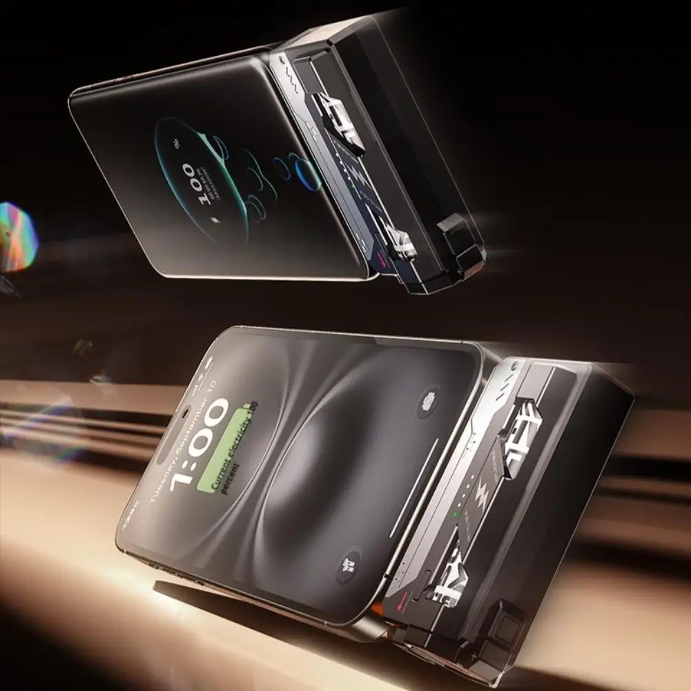 Replaceable Battery Capsule Power Bank Tail Plug Fast Charging Portable Detachable Tactical Mecha-type Mobile Power Supply