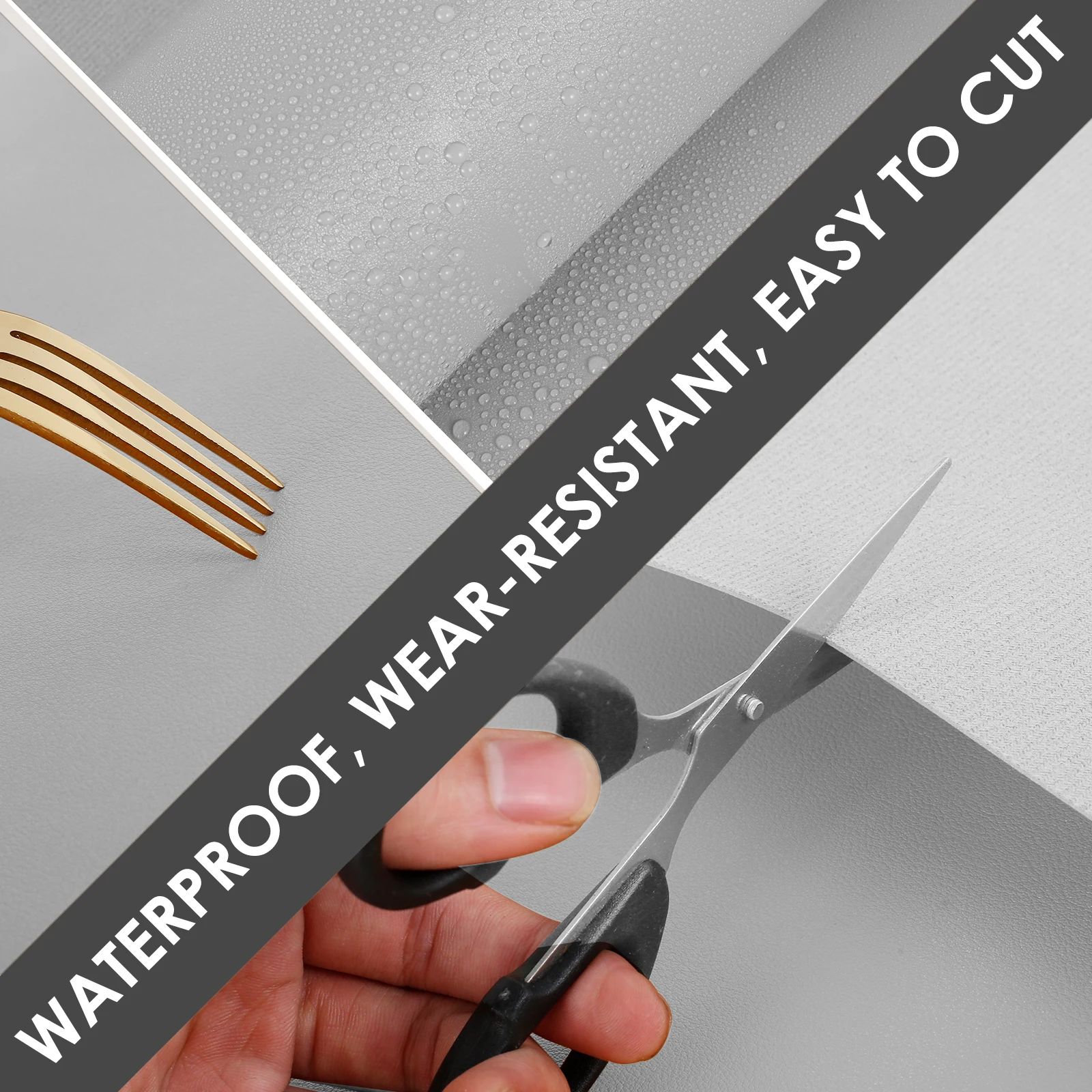 63 بوصة مقاوم للماء حصيرة مكتبية بولي كلوريد الفينيل الجلود غطاء طاولة مكتب السلس متعددة الأغراض طاولة شاي حامي حصيرة لخزانة مكتب المنزل