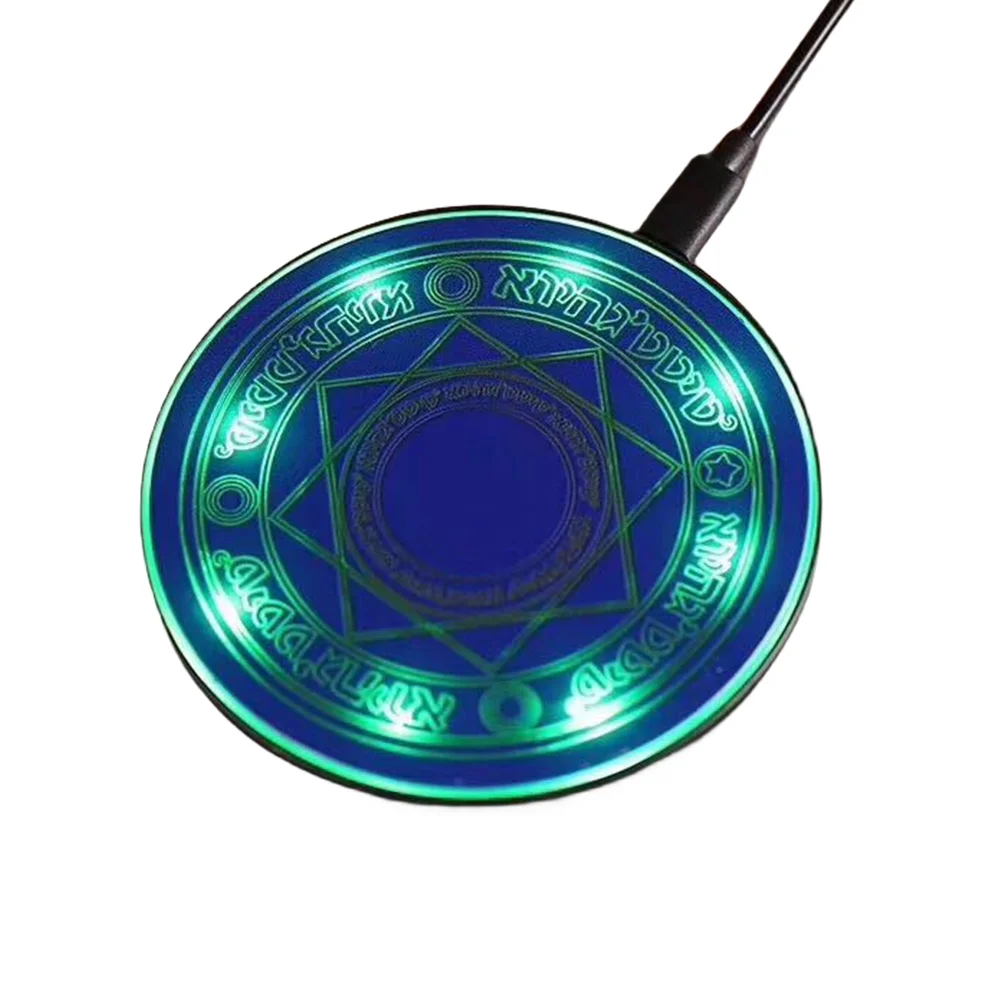 Magic Array Fast Charging Wireless Charger, 20W Luminous Magic Array, Desktop Style Ambient Light With Breathing Lighting Effect
