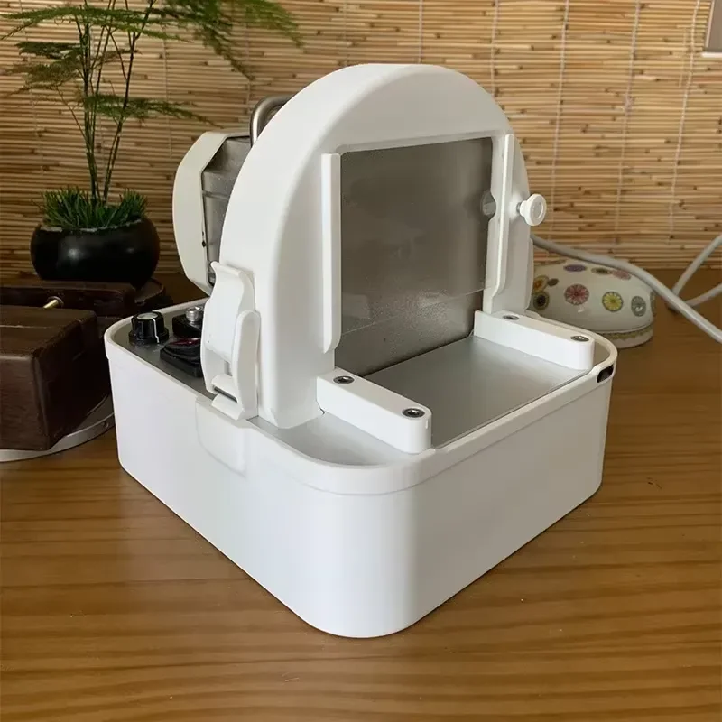 Adjustable Speed Water Circulation Stone Grinding Machine Splash Proof Desktop Engraving Flat Polishing Equipment Model