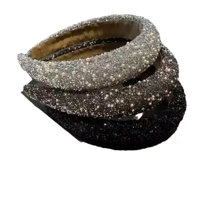 النسخة الكورية من مشبك شعر على شكل جمجمة عالية على الإنترنت من Shattered Sky Star مع إكسسوارات شعر ذات حافة واسعة متعددة الاستخدامات #4