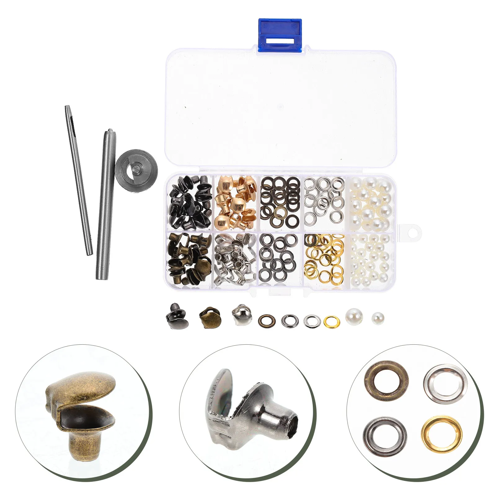 

1 set 1 Set U-Shaped Buckles Metal Shoelace Hooks Repair Kit For Hiking Boots Camping Diy Craft Durable Shoe Lace Accessories