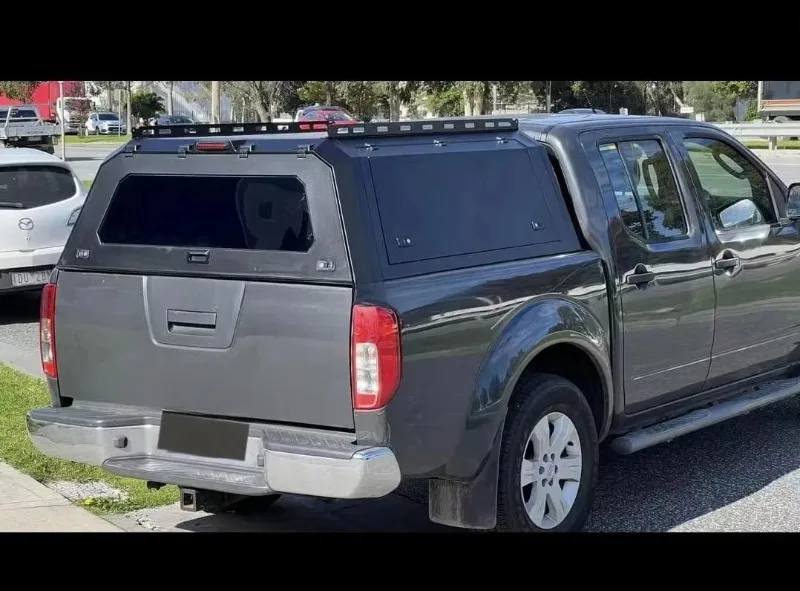 Truck Canopy, for Nissan Navara NP300 Steel, Hardtop Shell, with Lock, Truck Topper, Offroad Accessories