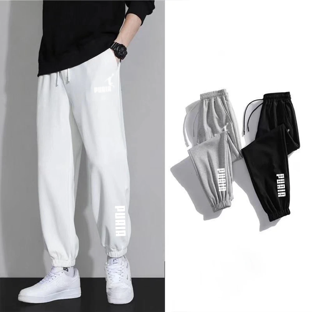 

Men's fall/winter running fitness sports pants 2026 fashionable casual sports pants breathable sports pants fitness sports suit