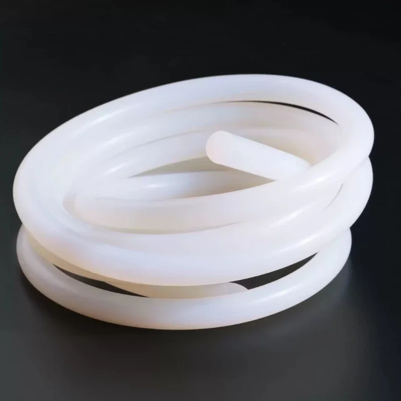 1/2M White Silicone Rubber Sponge Strip Round Diameter 1~25mm Backer Rod Seal Strips VMQ Foamed Sealing Strips