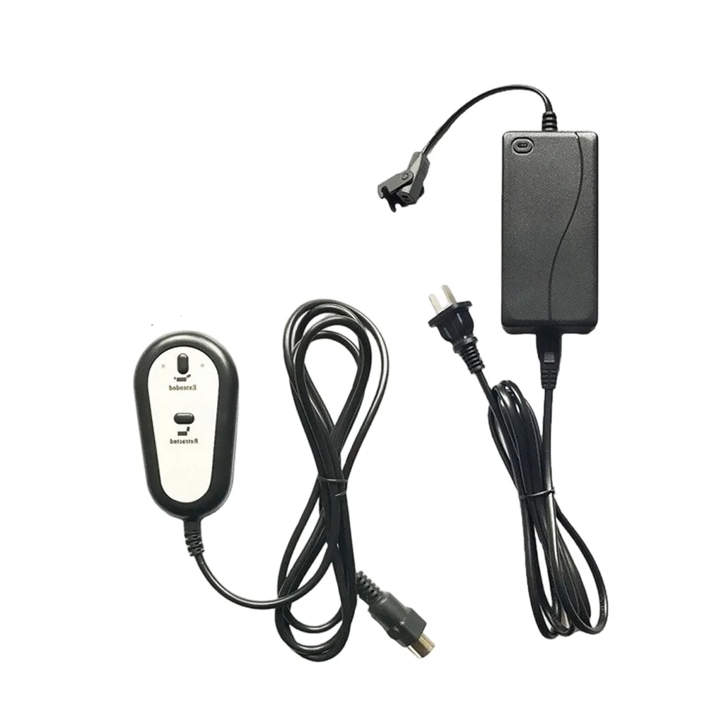 2 Button DC24V Electric Recliner Remote Control Switch ABS Wired Hand Controller For Sofa Chair Massage Bed Furniture Actuator
