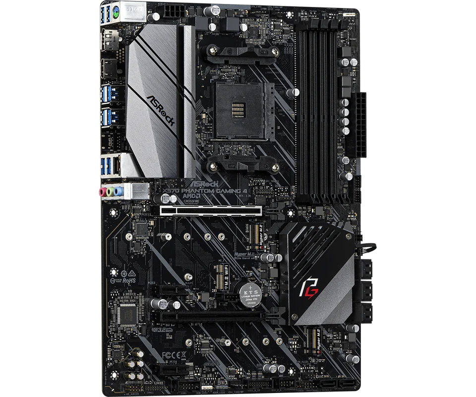 X570 Motherboard ASROCK X570 PHANTOM GAMING 4 AM4 4×DDR4 128GB PCI