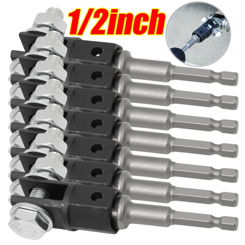 

Адаптер из хром-ванадиевой стали, гаечный ключ, автомобильный домкрат, адаптеры для дрели для ударных дрелей, розетка 1/2-дюймового адаптера для ножничного домкрата