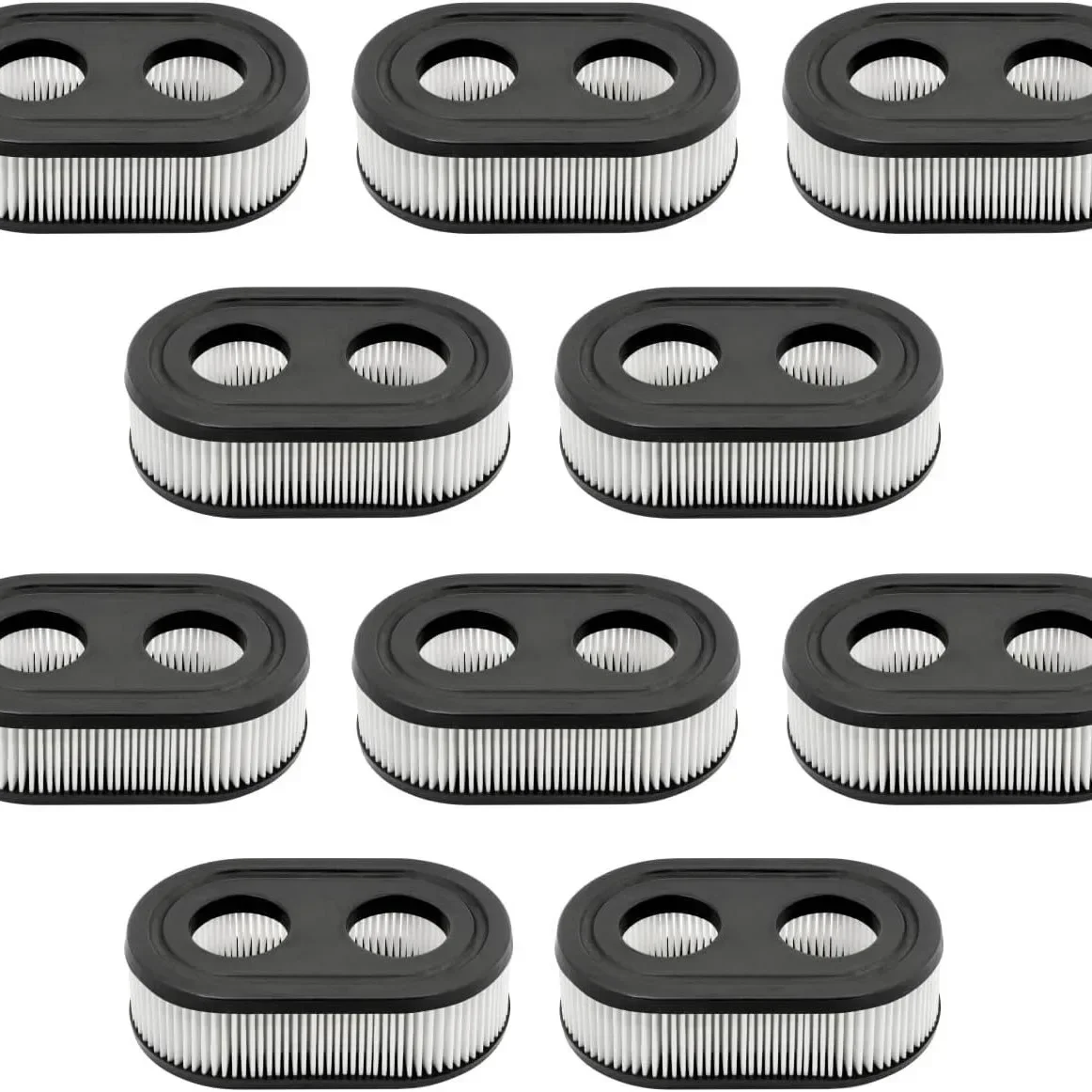 5/10 Stück Luftfilter Ersatz Rasenmäher Luftfilter für Briggs und Stratton 798452 593260   5432 5432K Zubehör Reinigungswerkzeug