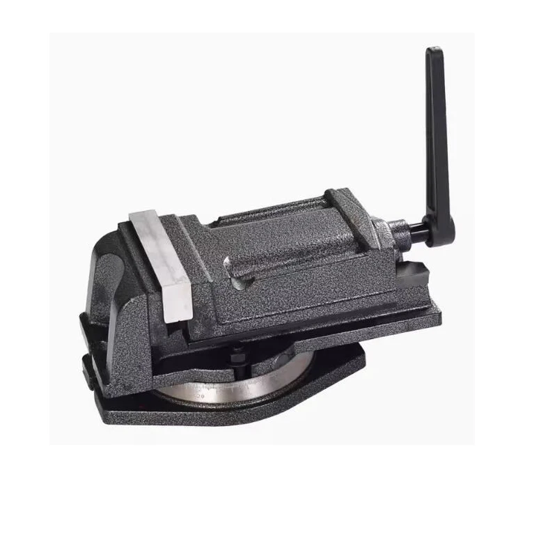 Precision Milling Machine Vise QH100 Bench Machine Vice 100mm with Swivel Base For Milling Machine