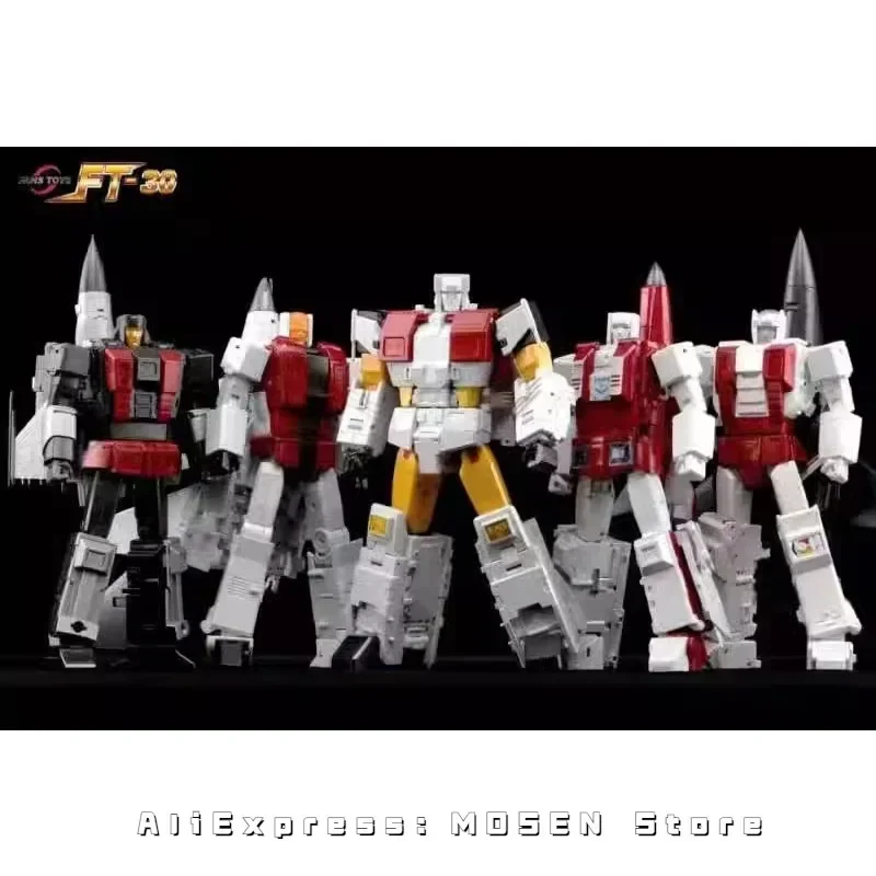 Transformation Superion FANS TOYS FT30 Silverbolt Slingshot Skydive Airraid Fireflight Action Figure Set of 5 Autobots