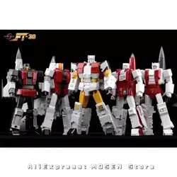 Transformation Superion FANS TOYS FT30 Silverbolt Slingshot Skydive Airraid Fireflight Action Figure Set of 5 Autobots