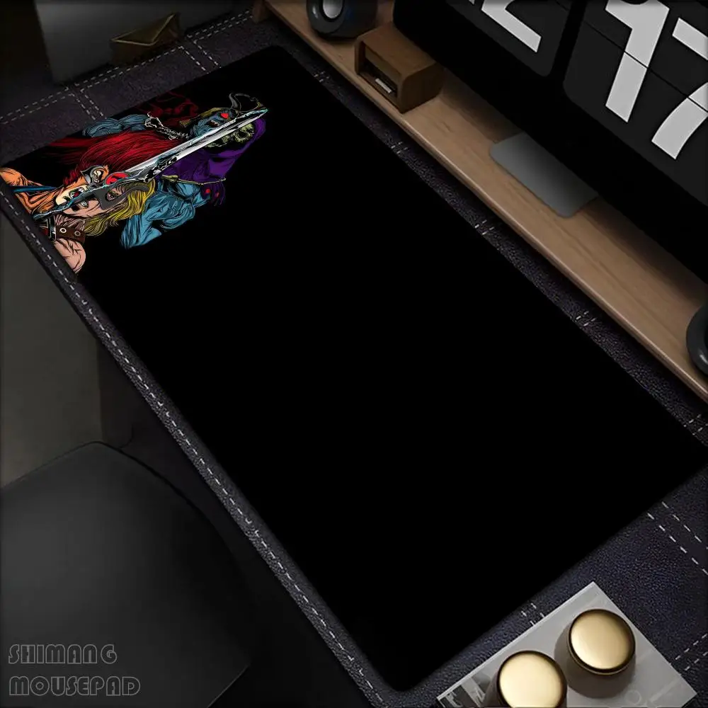 

Большой коврик для мыши с героями мультфильмов ThunderCats, игровые аксессуары для ПК, пейзажный резиновый коврик для компьютерного стола, расширенный коврик