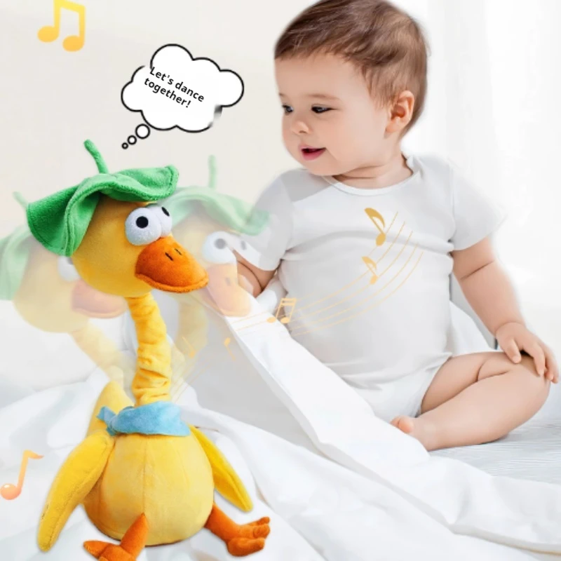 New Soft Cute Repeating Duck That Can Learn To Speak High Quality Fabric  Comfortable Plush Toy Children Birthday Surprise Gift