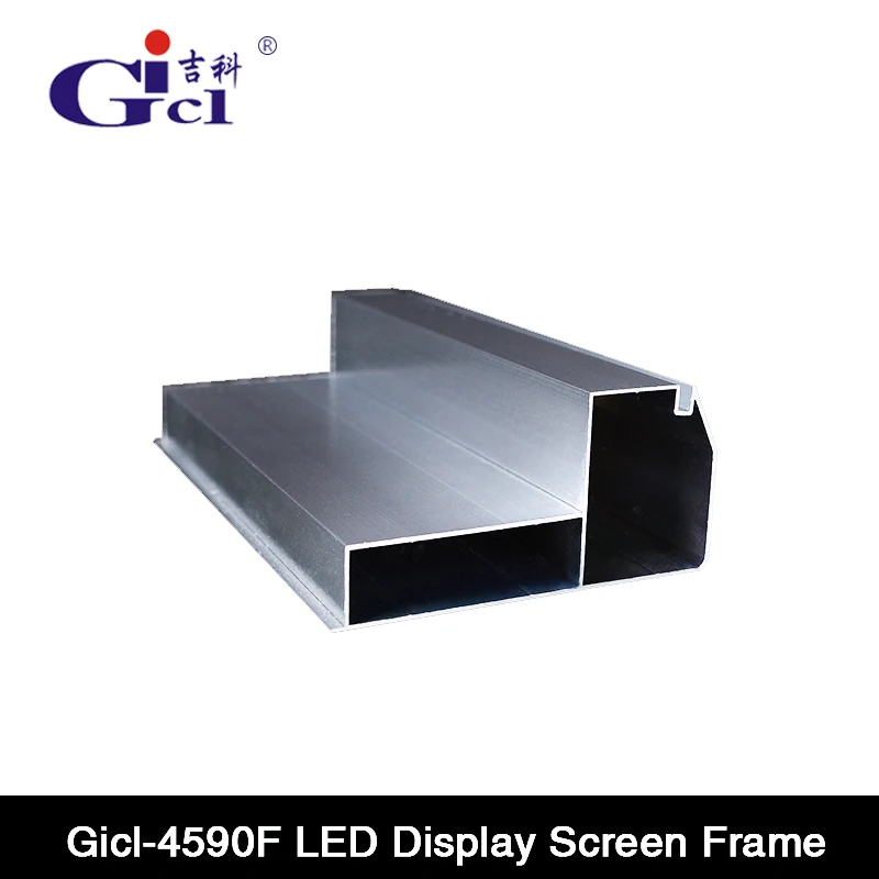 Gicl-4590F 1meter/pc  6meters/lot  LED Display Screen Scrolling Full-color Electronic Billboard with Aluminum Profile Frame