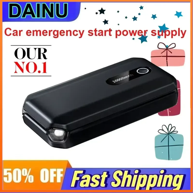 Car Jump Starter Starting Device 1000A Jumpstarter Auto Buster Emergency Booster 12V Car Jump Start Power Bank 10000mAh
