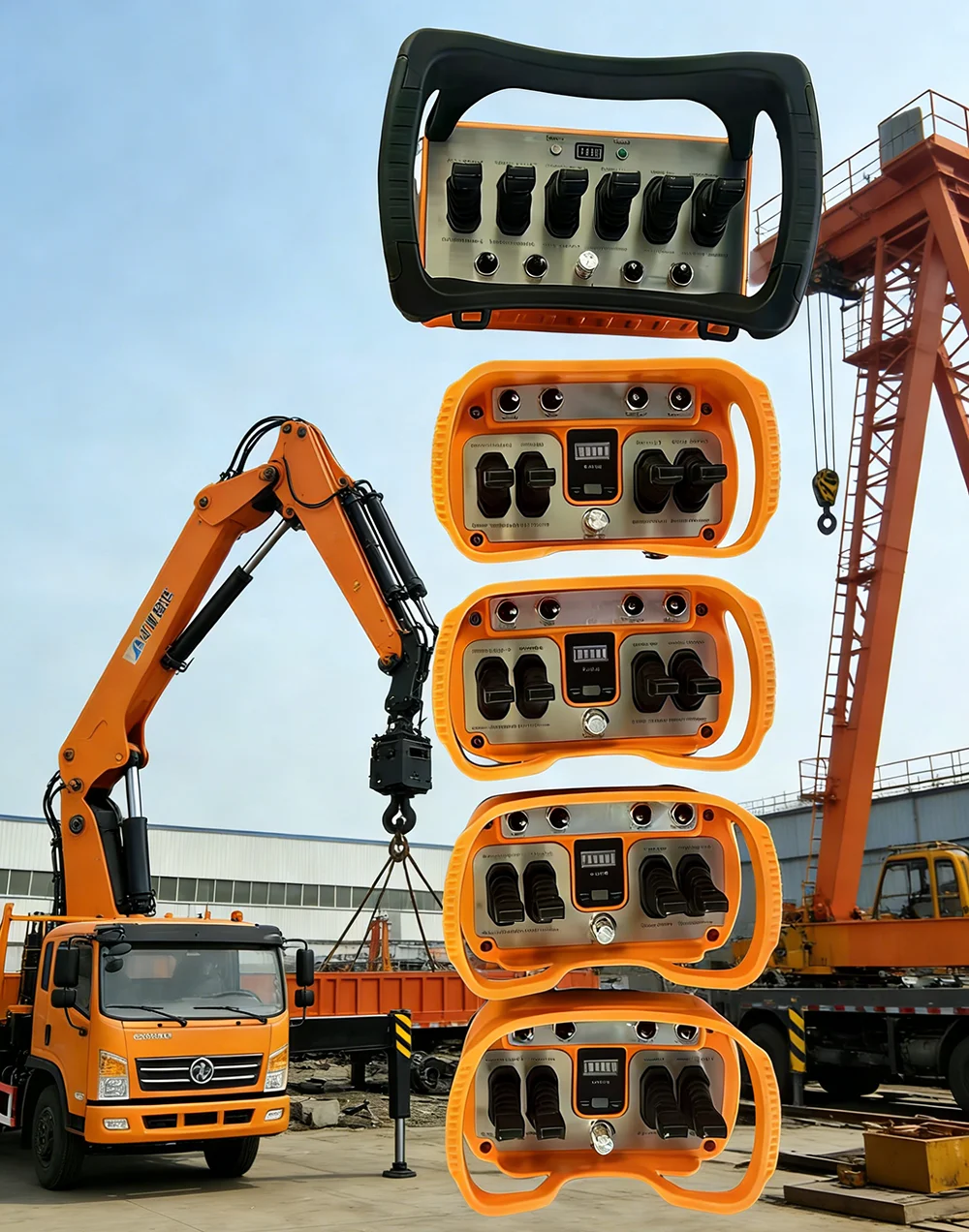 

Беспроводной пропорциональный пульт дистанционного управления Gen3 для кранов на грузовиках - система дистанционного управления третьего поколения для кранов