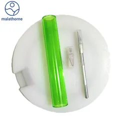 Malathorne Draaibaar Tafeltennisracket Montageplatform 22Cm Diameter Ronde Basis + Mes + 10 Bladen Voor Diy Ping Pong Peddels