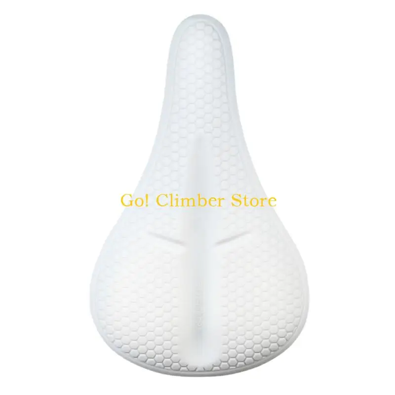 Q84C Bike Cover for Daily Cycling, Paded Saddles Pad with Center Relief Channel, Textured Grip, and PU Shell for Daily