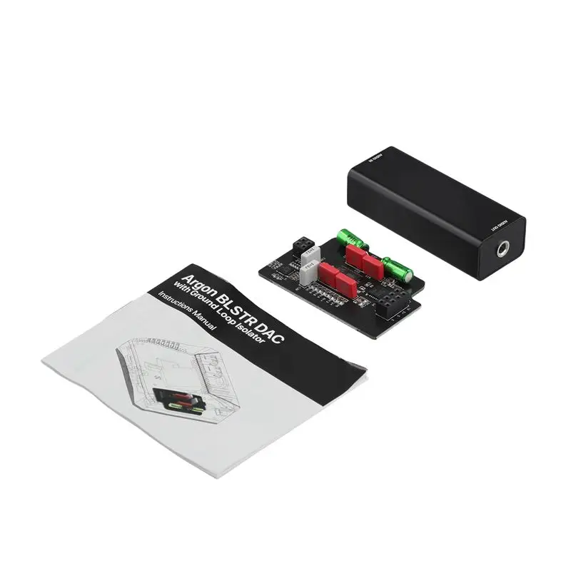

ABKQ-For Raspberry Pi 5 Argon BLSTR DAC With Ground Loop Isolator (Add-On For Argon ONE V3 Only)