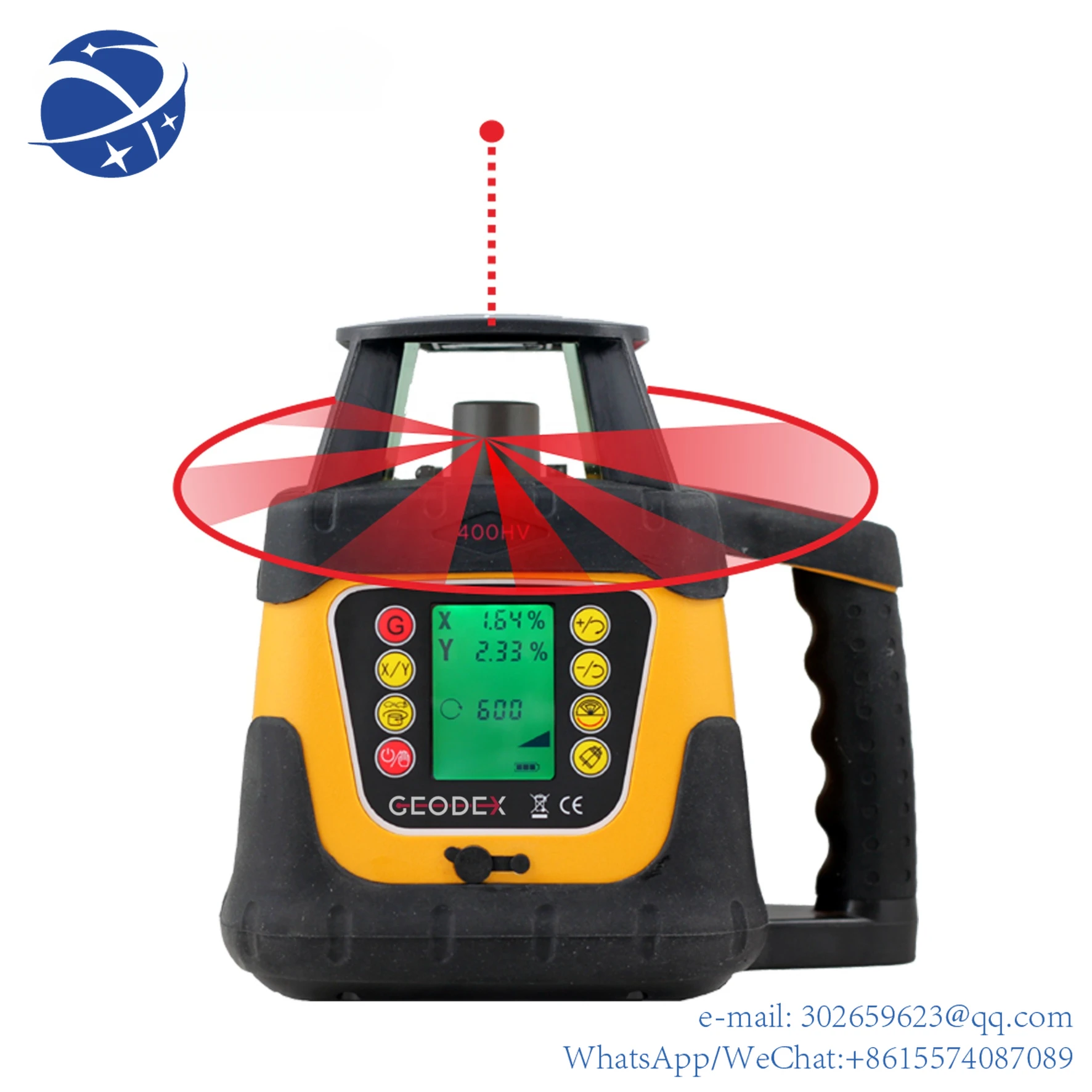 

yyhc Digital multi-functional full-automatic rotary laser level rotating red