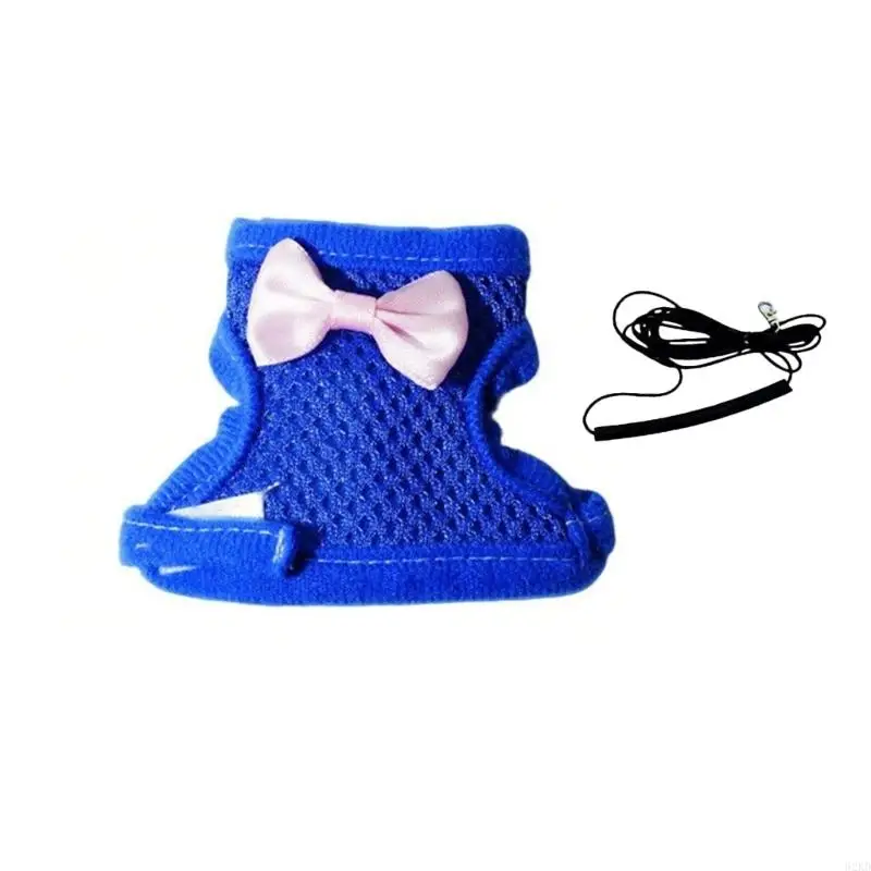 62KD Net Bird Harness Vest and Leash For Small to Large Parrots Flight Suit Ensures Comfort And Security During Walking