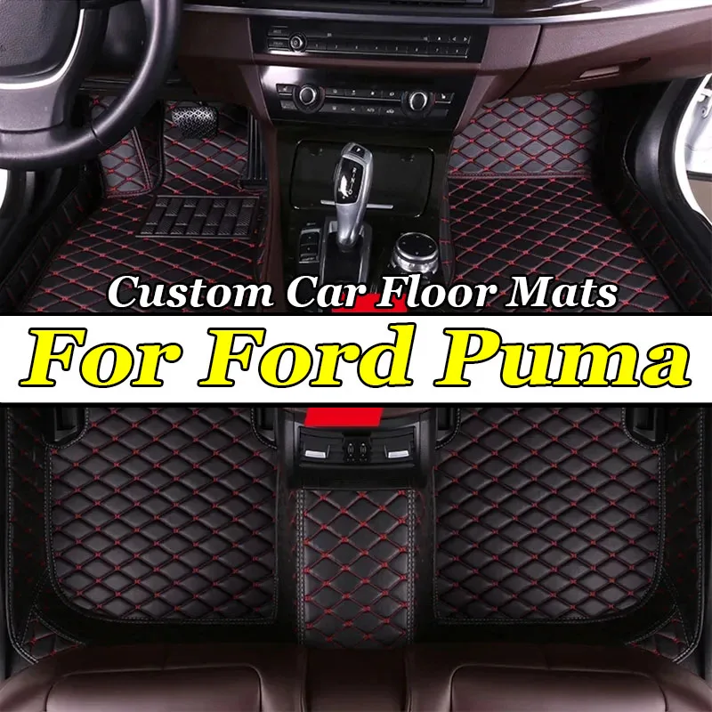 

Car Mats Floor For Ford Puma ST-Line V Crossover 2020 2021 2022 Waterproof Set Car Floor Mats Alfombrillas Coche Car Accessories