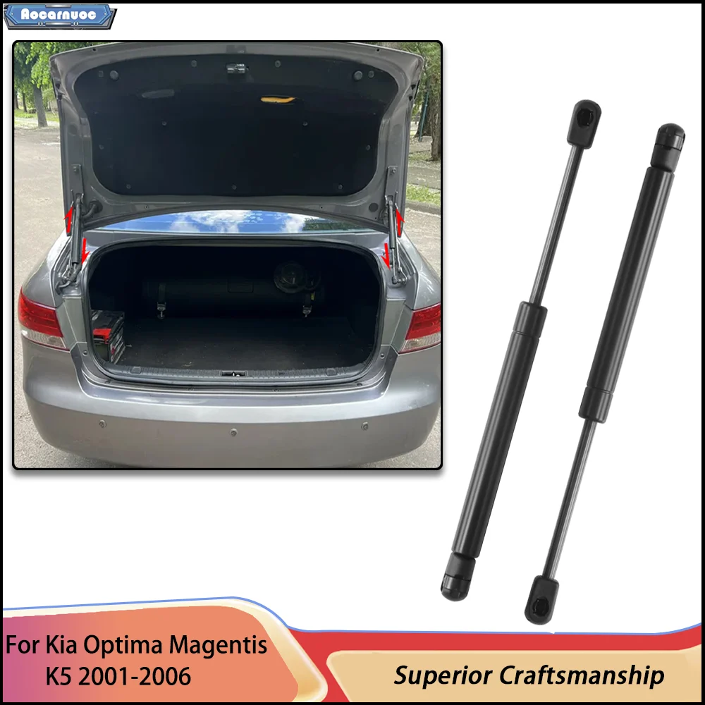 Para hyundai sonata 2006-2008 kia optima magentis k5 2001-2006 suporte de elevador de porta-malas de carro mola amortecedor absorve suportes de gás