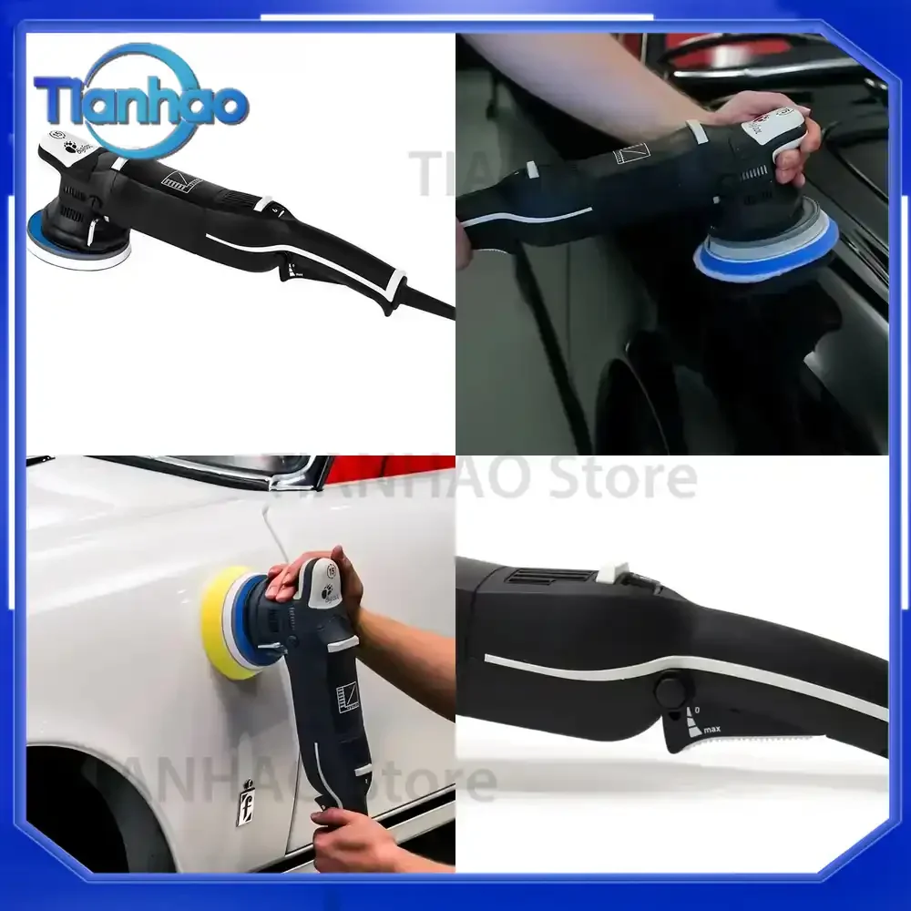 HR15III Big Foot Exzenter-Poliermaschine Dual Action DA Autopolierer für Detailarbeiten