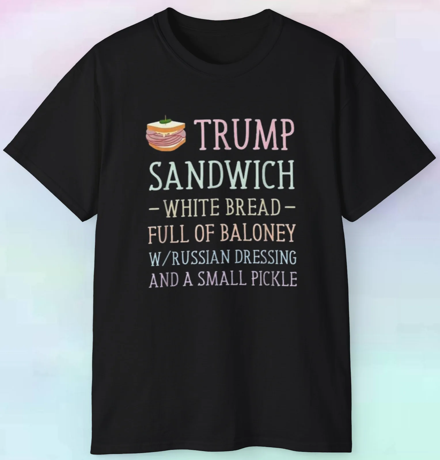 

Men's Women's Trump Sandwich T Shirt | Funny Political Politics | S-5XL Tee