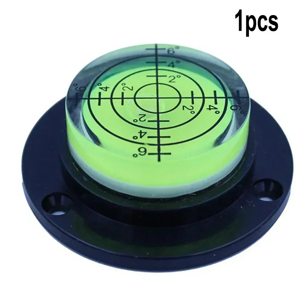 1pcs 30mm Horizontal Bubble Level High Precision Environmental Bulls EyeLevel Round Bubble Mini Circular Measuring Kit