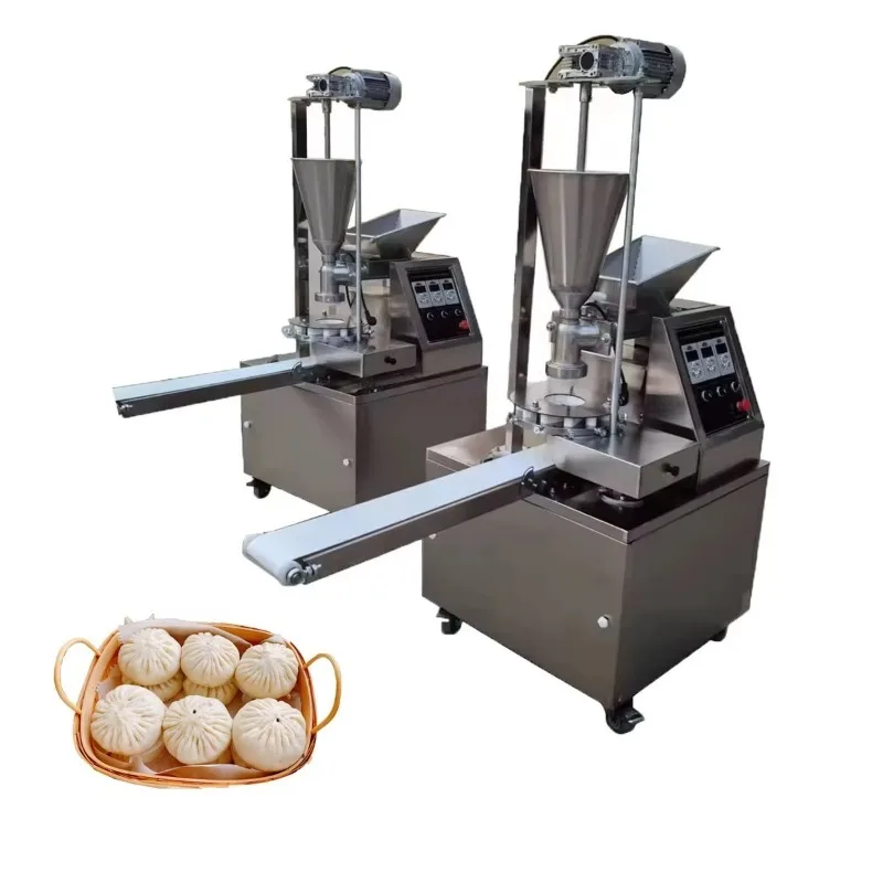 

2025 Chinese Style Bun Machine Steamed Stuffed Bun Momo Making Machine/ Baozi Making Machine