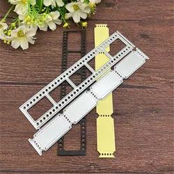 Postage Stamp Frames Metal Cutting Dies Stencils For DIY Scrapbooking Decorative Embossing Handcraft Template