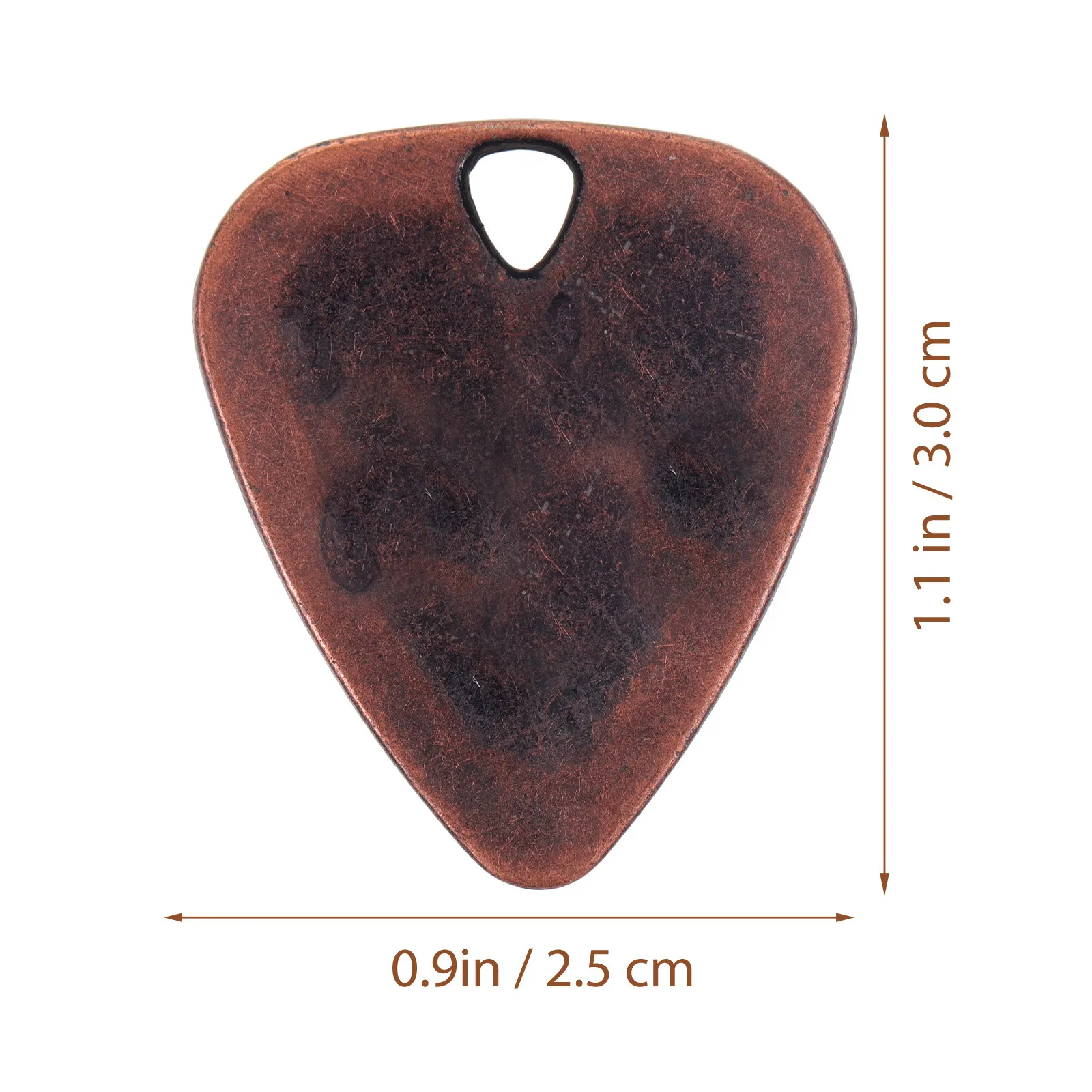 6Pcs Metal Guitar Picks Set Fingers For Guitar Tear-resistant Zinc Alloy Ultra-thin Plectrums