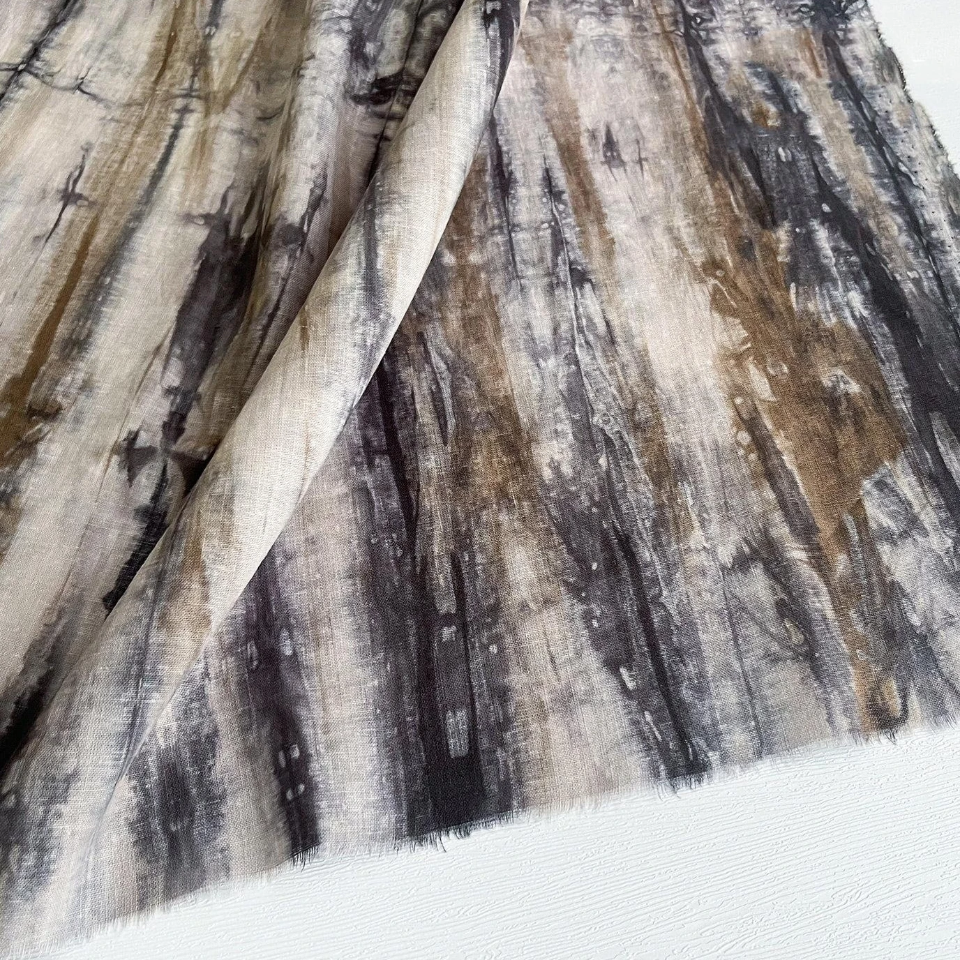 Purple Brown Ethnic Tie Dye Po - Sewing Batik Fabric review and price