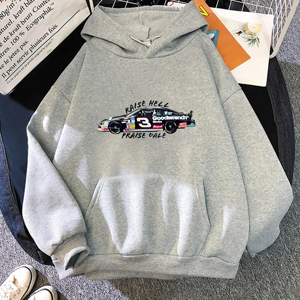 

Race Car Driver Dale Earnhardtt Print Hoodie Men's Prevalent Street Clothes Fall Winter Fleece Sweatshirt Unisex Casual Pullover