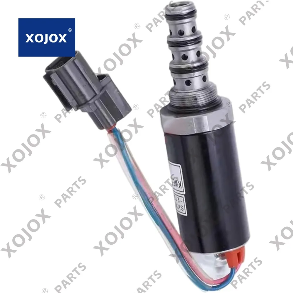 

XOJOX Hconcet YN35V00005F2 Hydraulic Pump Solenoid Valve Fits For Kobelco SK200-2 SK200-5 SK200-6 SK200-6E Excavator