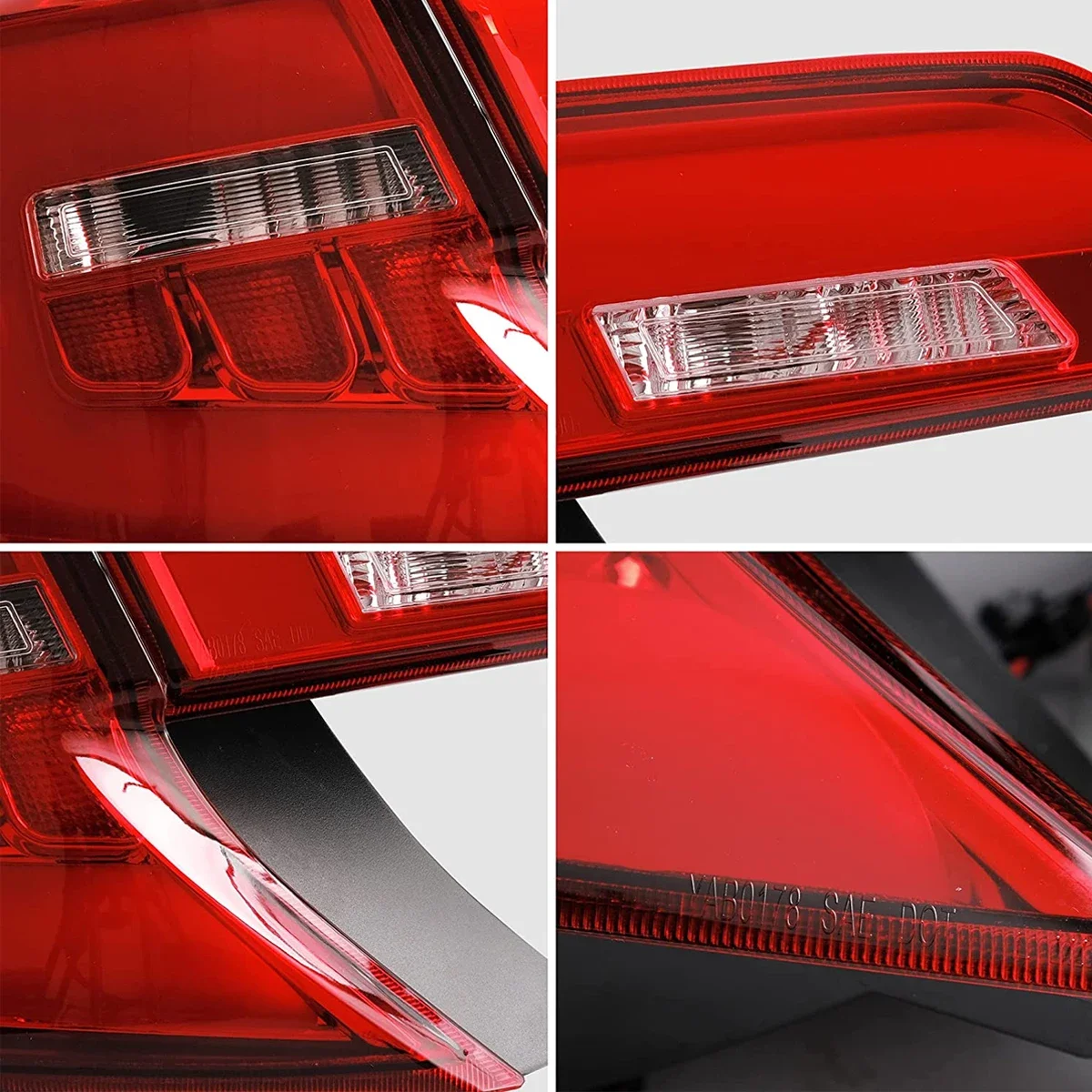 Car LED Lights Taillights Assembly For Toyota Camry 2012 2013 2014 Auto Part Rear Tail Lamps Middle East TYPE