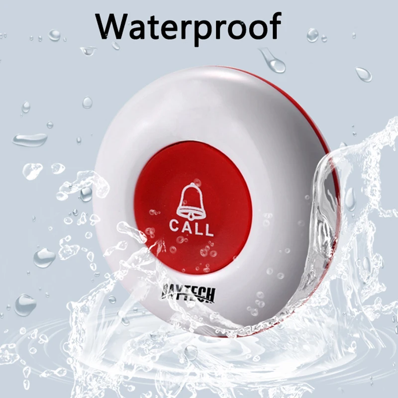 Long Receiving Distance Wireless Restaurant Hospital Call System