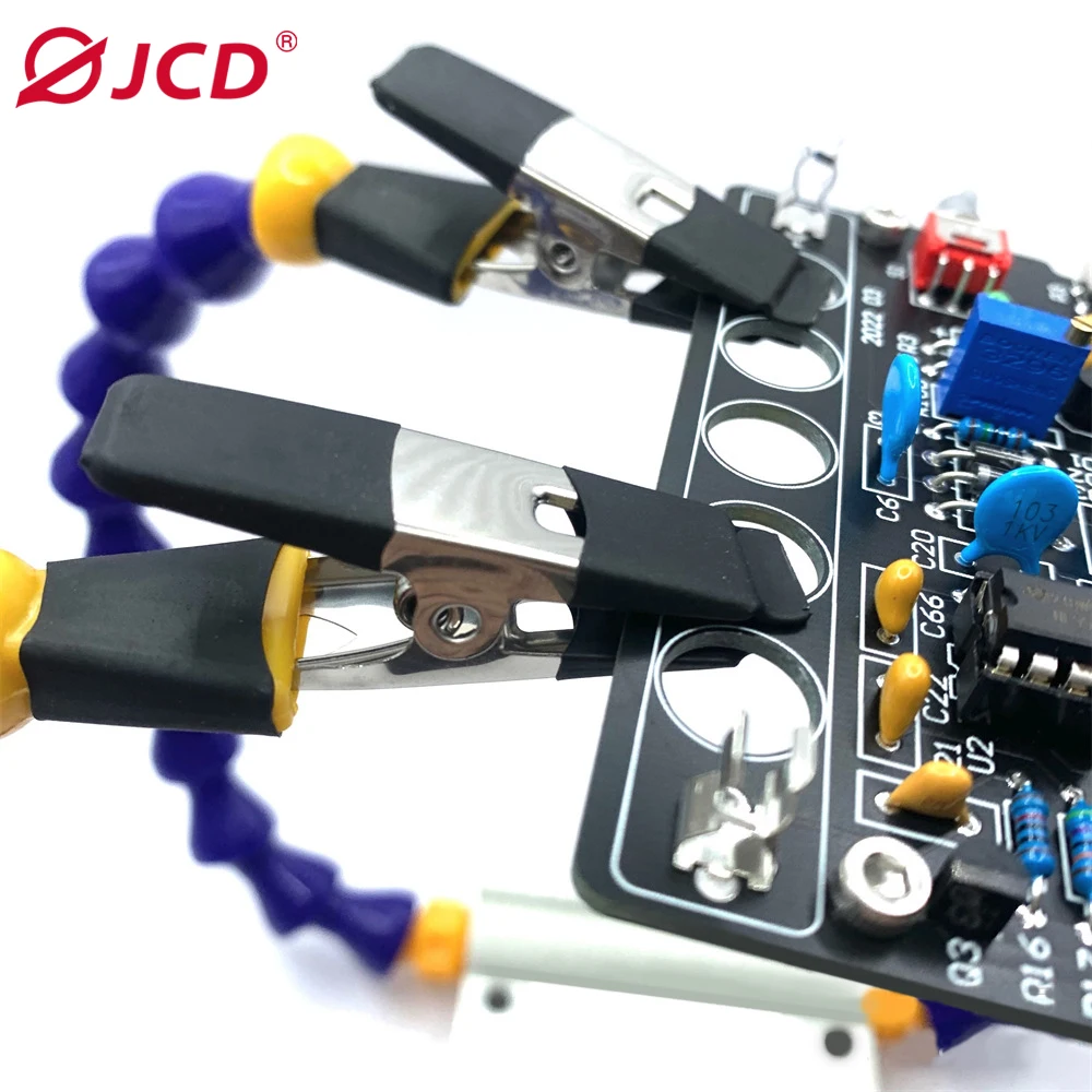 Lassen Hulparmatuur PCB Reparatie Zetel met Flexibele Arm Beugel Tafelklem Handwerk Sieraden Hobby Workshop Hulpstation