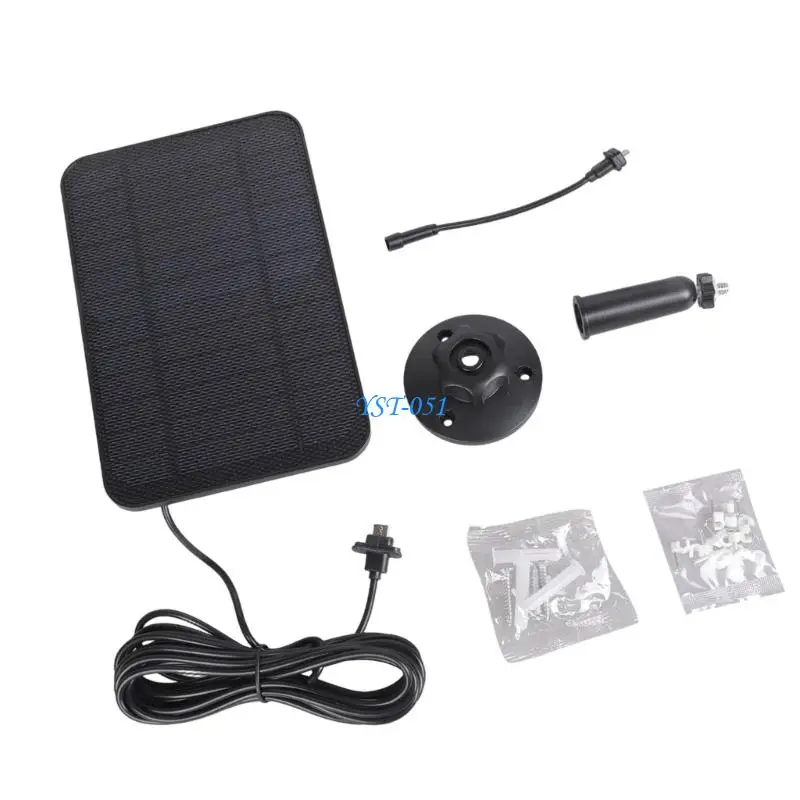 

E15A Dependable Sun Energy Collector For Security Equipment Contains Installation