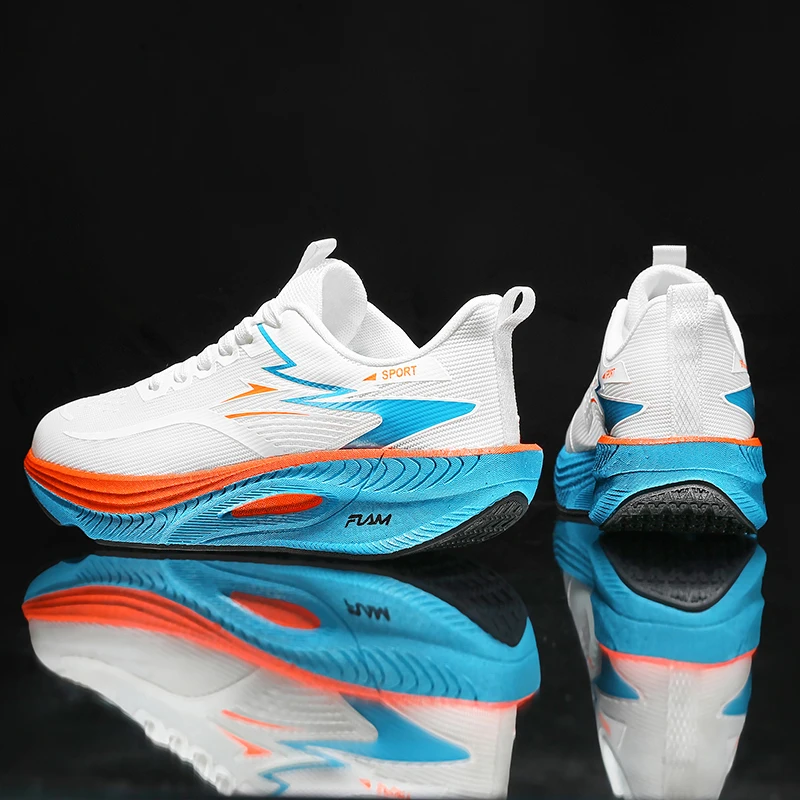 Men's Running Shoes Lightweight Breathable Mesh Sneakers No…