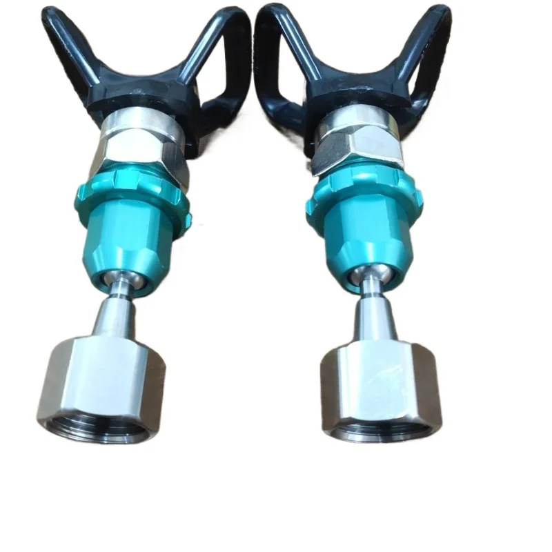 Stainless steel universal nozzle, built-in shut-off valve, can rotate and adjust the direction