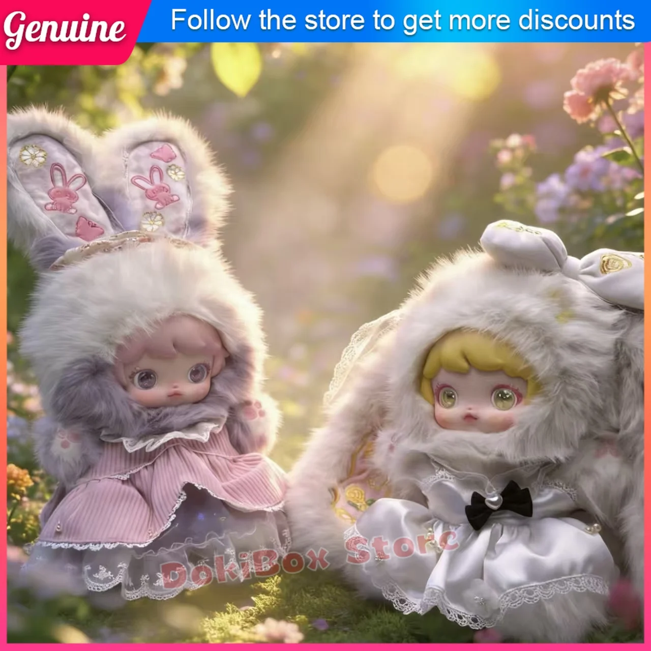 New Micoco 600% Lolita Dream Vinyl Plush Blind Box Cute Figure